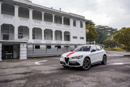 What's the best antidote to two weeks of Home Improvement Program-induced dust, noise and disruption? Why, the Alfa Romeo Stelvio Veloce of course!

Before anyone clicks away thinking that this writer has finally gone stark raving barmy, hear me out. We'd already endured eight working days of hacking, drilling, cementing, tiling, plumbing et al at home by the time the Stelvio Veloce was ready for collection.