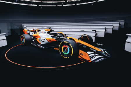 Red Bull recently scrapped their plans for a fan-designed livery at the Singapore and US Grand Prix, citing concerns about the added weight.

But McLaren has swooped in to unveil their own one-off paint job for this weekend’s race, with a design that harks back to their iconic red and white Marlboro-liveried glory days of the 70s and 80s.

Unlike Red Bull’s cancelled designs, McLaren’s new look is more of a colour swap than an addition of weight.
