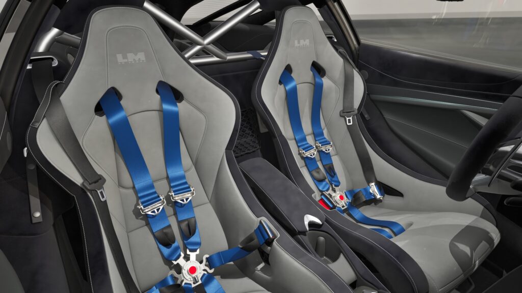 McLaren 750S Le Mans seats