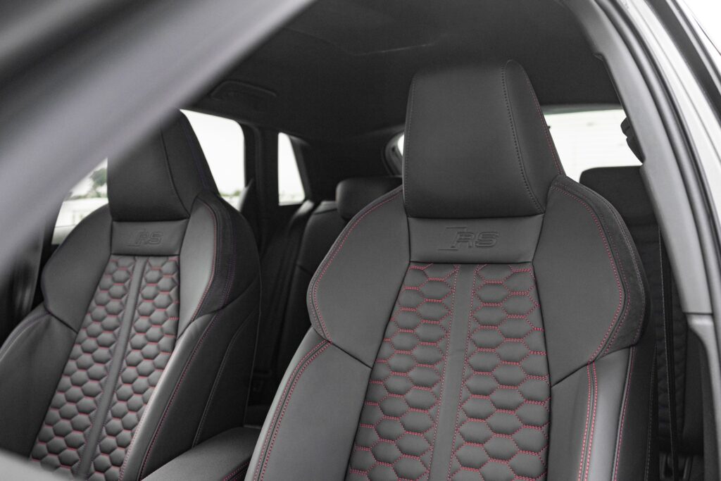 Audi RS3 2025 front seats