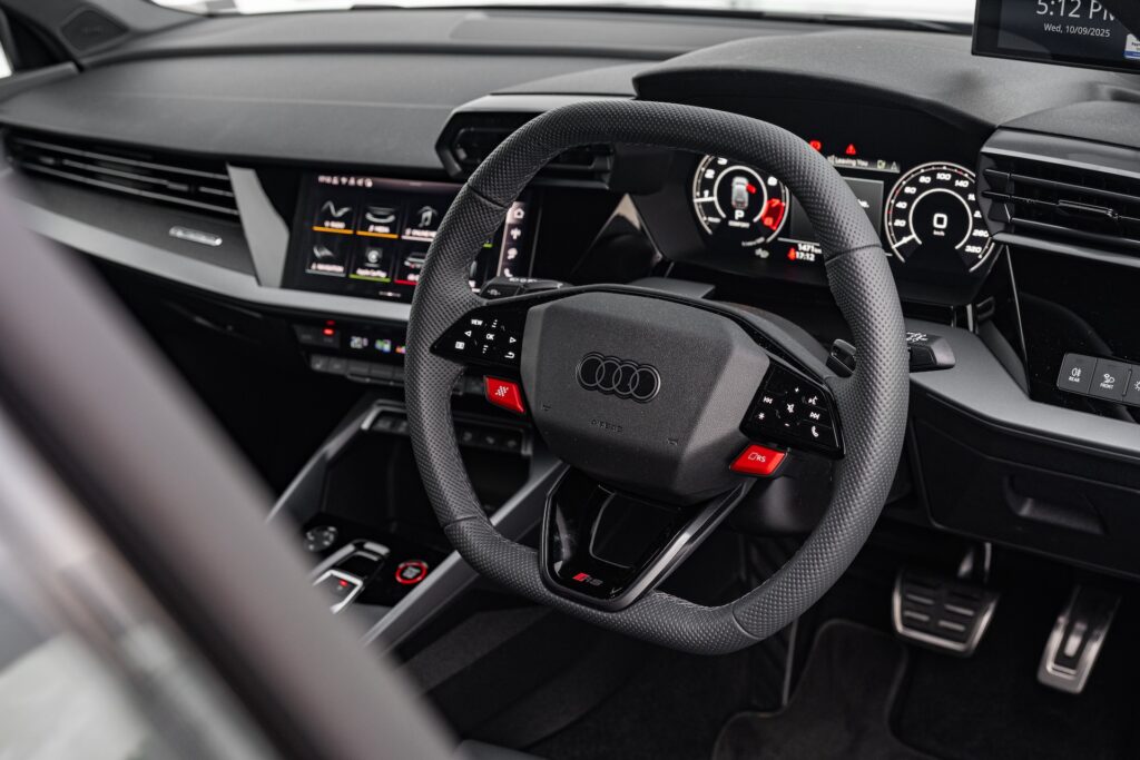 Audi RS3 2025 steering wheel