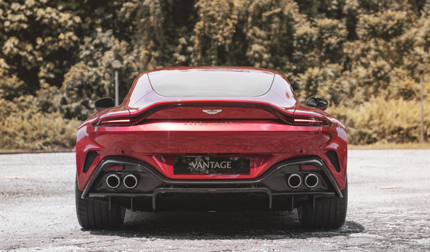 Singapore V8 Vantage