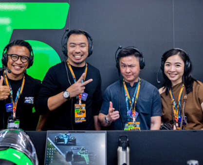 Media at Singapore GP