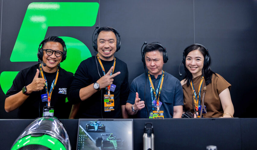 Media at Singapore GP