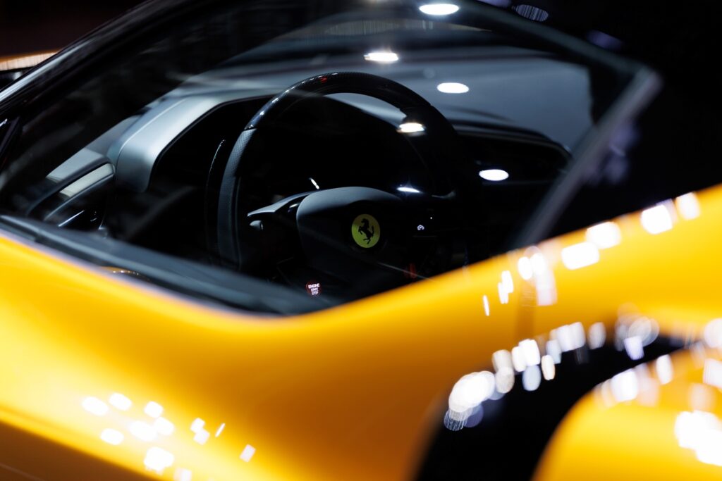 Ferrari 849 Testarossa steering wheel