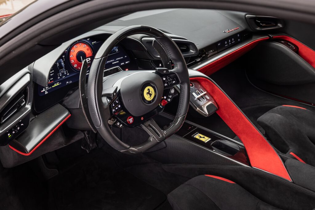 Ferrari 849 Testarossa assetto fiorano interior